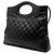 Borsa a tracolla con catena Chanel Coco Mark 31 Trentien Nero - vista 2