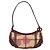 Burberry Nova Check Accessoire-Tasche in Herzform Rot Beige - Ansicht 3