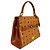Bolso de mano MCM Visetos de cuero marrón Castaño - vista 2