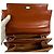 Bolso de mano MCM Visetos de cuero marrón Castaño - vista 9