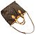 Louis Vuitton Palermo PM Handtasche Braun - Ansicht 5