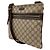 Gucci GG Supreme Flache Messenger Tasche Braun - Ansicht 4