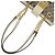 Saco Tote Gucci Padlock GG Small Branco Bege - vista 7