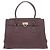 Gancini Borsa Tote in pelle viola Salvatore Ferragamo Porpora
