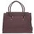 Gancini Borsa Tote in pelle viola Salvatore Ferragamo Porpora - vista 3