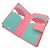Carteira bi-fold Prada em couro Saffiano rosa - vista 4