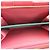 Carteira bi-fold Prada em couro Saffiano rosa - vista 5