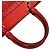 Borsa a mano Bottega Veneta in pelle rossa Rosso - vista 6