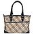 Bolsa Burberry Nova Check Preto Bege - vista 2