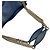 Borsa a tracolla Gucci Soho con catena e G intrecciate Blu - vista 6