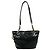 Bolsa de Ombro Tote com Corrente Chanel em Pele de Bezerro Grão Preto