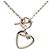 Hermès Collier pendentif cœur Clou de Forge Hermes Argenté - vue 2