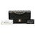 Bolsa de Ombro Chanel Matelassé 25 Double Flap com Corrente Preto - vista 8