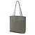 Prada Triangle Logo Plate Tote Bag Brown - view 2