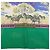 Hermès Lenço Hermes Carre 90 Tropiques Tropical Multicor Verde - vista 3