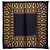 Chanel Black and Multicolor Silk Scarf Multiple colors