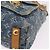 LOUIS VUITTON Monogram Denim Buggy PM Shoulder Bag Blue M95049 LV Auth 207666A Azul - vista 16