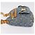 LOUIS VUITTON Monogram Denim Buggy PM Shoulder Bag Blue M95049 LV Auth 207666A Azul - vista 5