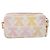 Bolso de hombro Miu Miu Cuero Rosa Oro Auth 206365M Dorado - vista 2