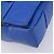 Bottega Veneta MAXI INTRECCIATO Cassette Shoulder Bag Leather Blue Silver Auth LN028V Silvery - view 16