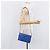 Bottega Veneta MAXI INTRECCIATO Cassette Shoulder Bag Leather Blue Silver Auth LN028V Silvery - view 25