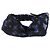 LOUIS VUITTON Fascia Monogram Sowa Hair Band Silk Navy M77432 LV Auth LN112V Blu navy Monogramma - vista 2