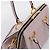 Bolsa Miu Miu em Couro 2way Rosa Tom Dourado Auth 167741M - vista 6