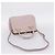 Bolsa Miu Miu em Couro 2way Rosa Tom Dourado Auth 167741M - vista 8