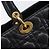 Christian Dior Cannage Lady Dior Large Hand Bag Lamb Skin Black Auth 207683V Nero - vista 19