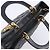Christian Dior Cannage Lady Dior Large Hand Bag Lamb Skin Black Auth 207683V Nero - vista 6