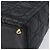 Christian Dior Cannage Lady Dior Large Hand Bag Lamb Skin Black Auth 207683V Nero - vista 9