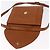 Autre Marque Bolsa de ombro Saint Laurent em couro marrom tom dourado Auth ka6428A - vista 11