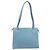 Saco Tote LOEWE em couro azul claro dourado Auth bs37496A - vista 13