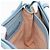 Saco Tote LOEWE em couro azul claro dourado Auth bs37496A - vista 23