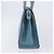 Saco Tote LOEWE em couro azul claro dourado Auth bs37496A - vista 4