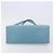 Saco Tote LOEWE em couro azul claro dourado Auth bs37496A - vista 5
