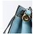 Saco Tote LOEWE em couro azul claro dourado Auth bs37496A - vista 9