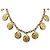 Collana CHANEL Mademoiselle Metallo Oro CC Auth 206642V D'oro