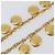 Collana CHANEL Mademoiselle Metallo Oro CC Auth 206642V D'oro - vista 11