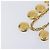 Collana CHANEL Mademoiselle Metallo Oro CC Auth 206642V D'oro - vista 9