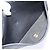 Borsa Clutch Coach in Pelle Nera Tono Oro Auth 207714 Nero - vista 11