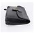 Borsa Clutch Coach in Pelle Nera Tono Oro Auth 207714 Nero - vista 4