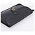Borsa Clutch Coach in Pelle Nera Tono Oro Auth 207714 Nero - vista 5