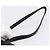 Borsa Clutch Coach in Pelle Nera Tono Oro Auth 207714 Nero - vista 9