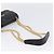 Bolsa de Ombro com Corrente Miu Miu Couro Preto Dourado Auth 207621SAM - vista 7