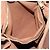 Autre Marque Borsa a mano Saint Laurent Muse toe in pelle marrone e oro autentica am12717A D'oro - vista 22
