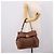 Autre Marque Borsa a mano Saint Laurent Muse toe in pelle marrone e oro autentica am12717A D'oro - vista 25