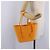 Borsa a mano Bottega Veneta Rubber Orange Auth 207536A Arancione - vista 21