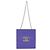 Borsa a tracolla CHANEL Hologram Chain in vinile viola argento CC Auth 207620A - vista 13