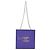 Borsa a tracolla CHANEL Hologram Chain in vinile viola argento CC Auth 207620A - vista 2